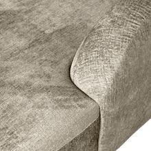 Load image into Gallery viewer, SLOPING CORNER SOFA RIGHT STRUCTURE VELVET WHEATFIELD