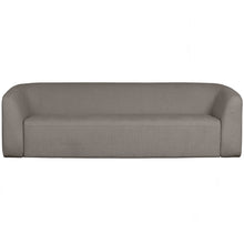 Laden Sie das Bild in den Galerie-Viewer, SLOPING 3-SEATER SOFA GREY MELANGE