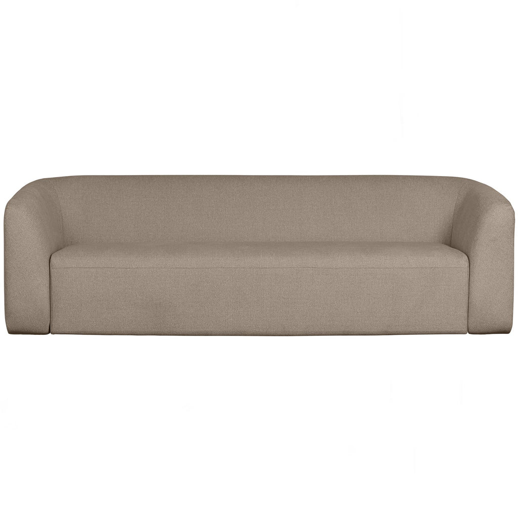 SLOPING 3-SEATER SOFA NATURAL MELANGE