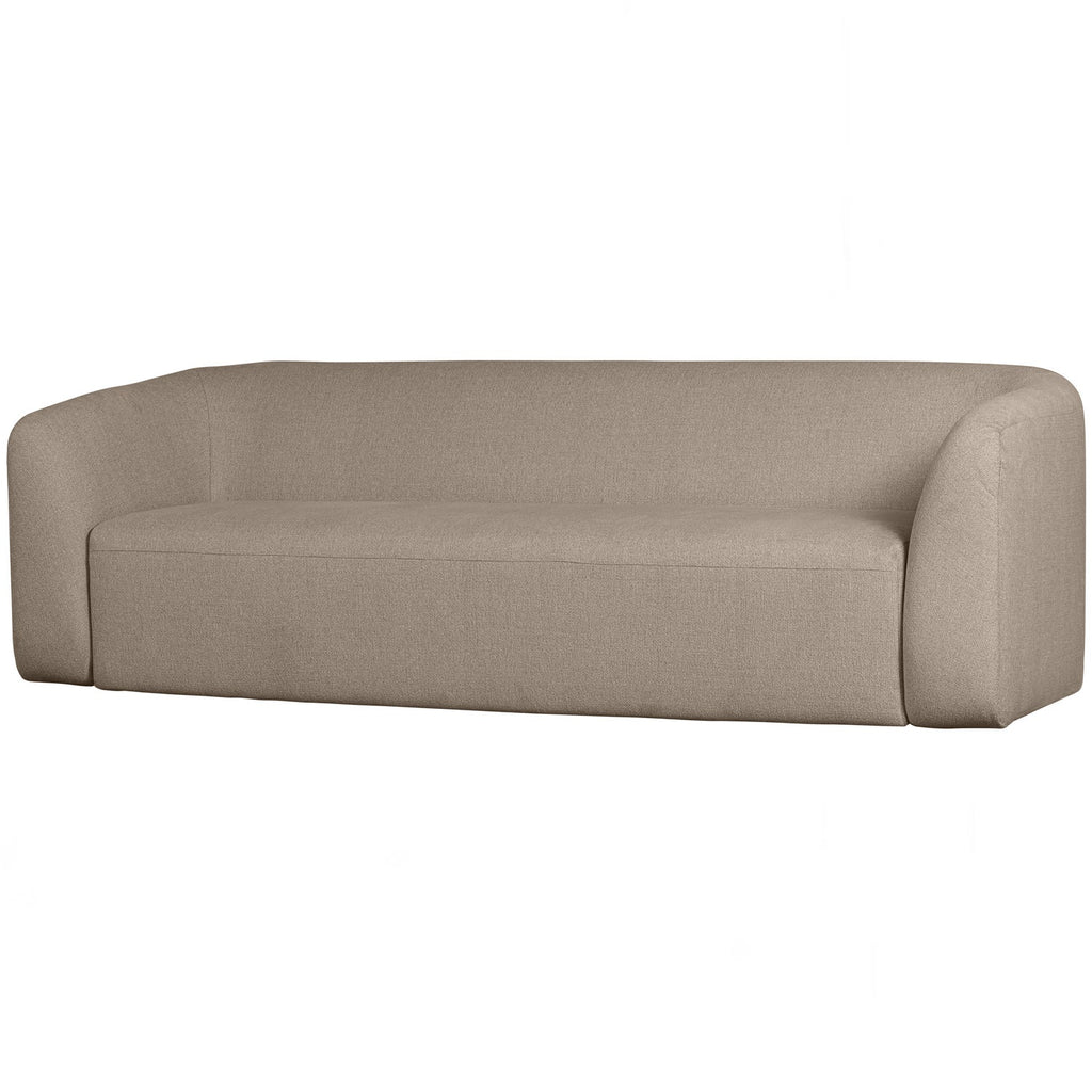 SLOPING 3-SEATER SOFA NATURAL MELANGE