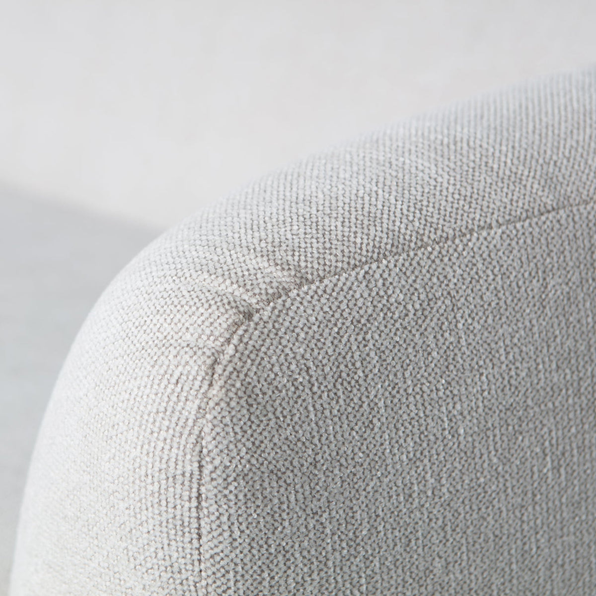 SLOPING 3-SEATER SOFA PEARL MELANGE