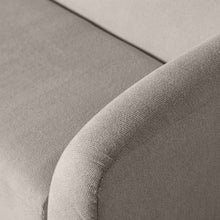 Laden Sie das Bild in den Galerie-Viewer, SLOPING 3-SEATER SOFA OFF WHITE MELANGE