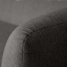 Laden Sie das Bild in den Galerie-Viewer, SLOPING 3-SEATER SOFA GREY/BLACK MELANGE