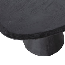 Laden Sie das Bild in den Galerie-Viewer, POSTURE COFFEE TABLE MANGO WOOD BLACK O120CM