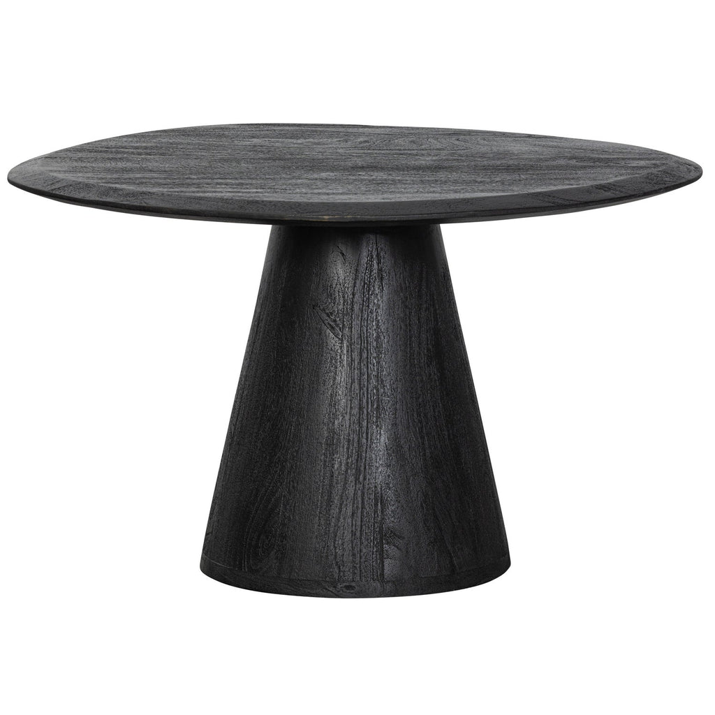 POSTURE COFFEE TABLE MANGO WOOD BLACK O70CM