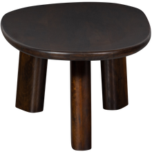 Load image into Gallery viewer, ROUNDLY COFFEE TABLE MANGO WOOD DARK BROWN