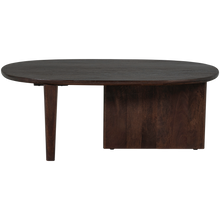 Laden Sie das Bild in den Galerie-Viewer, SEAM COFFEE TABLE MANGO WOOD DARK BROWN