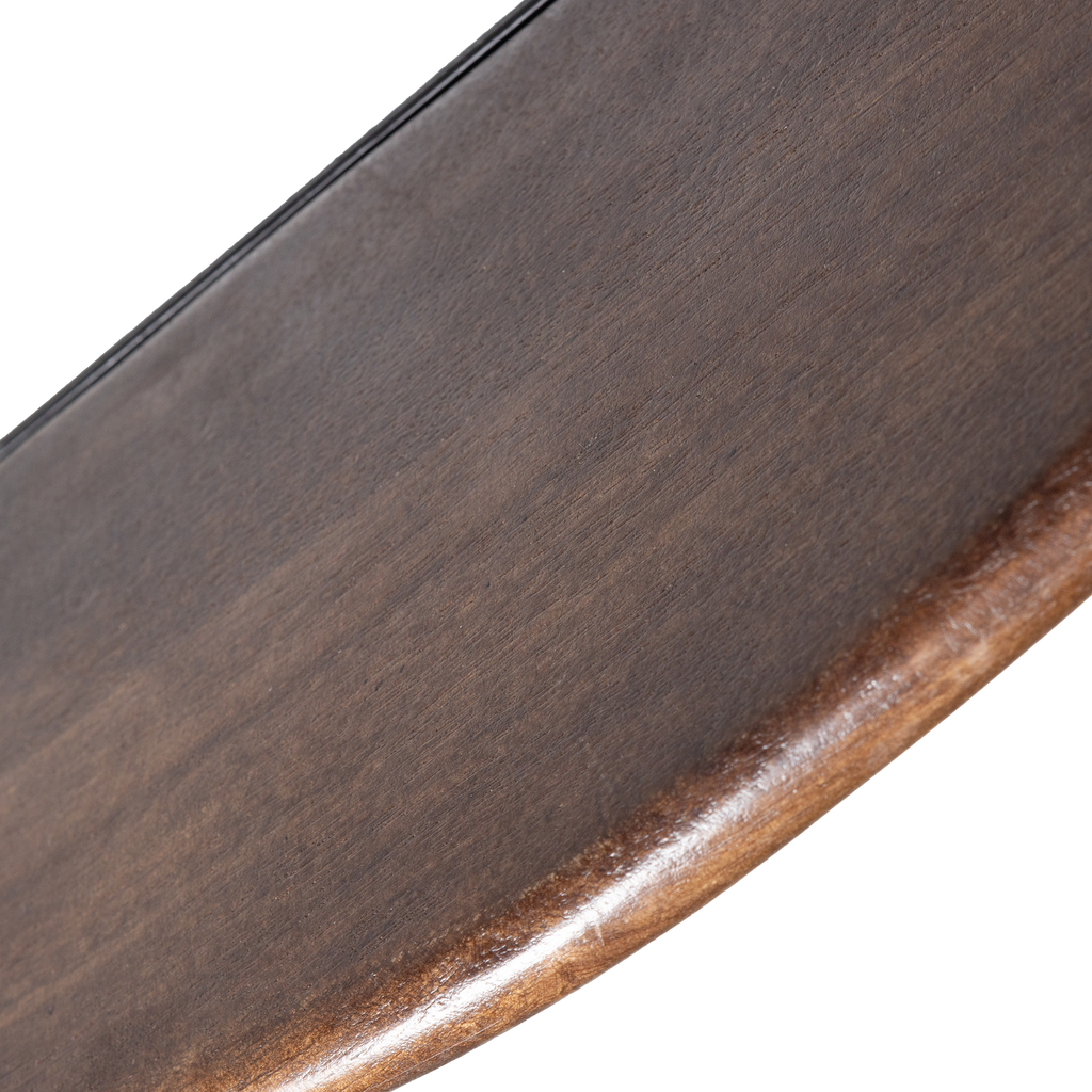 LAYER WALL SHELVES MANGO WOOD WALNUT - SET OF 2