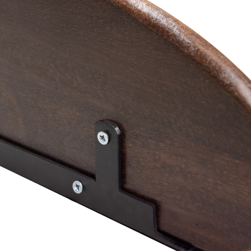 LAYER WALL SHELVES MANGO WOOD WALNUT - SET OF 2