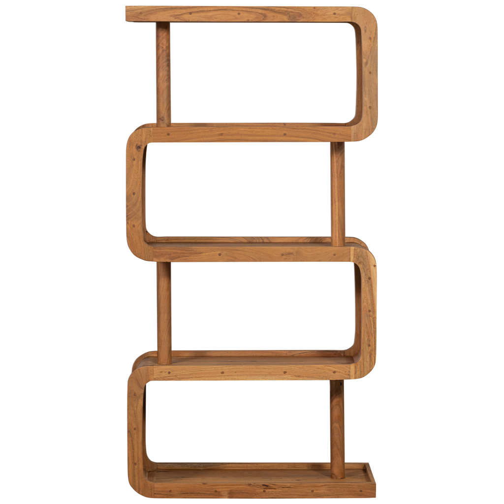 RATTLE OPEN CABINET WOOD NATURAL