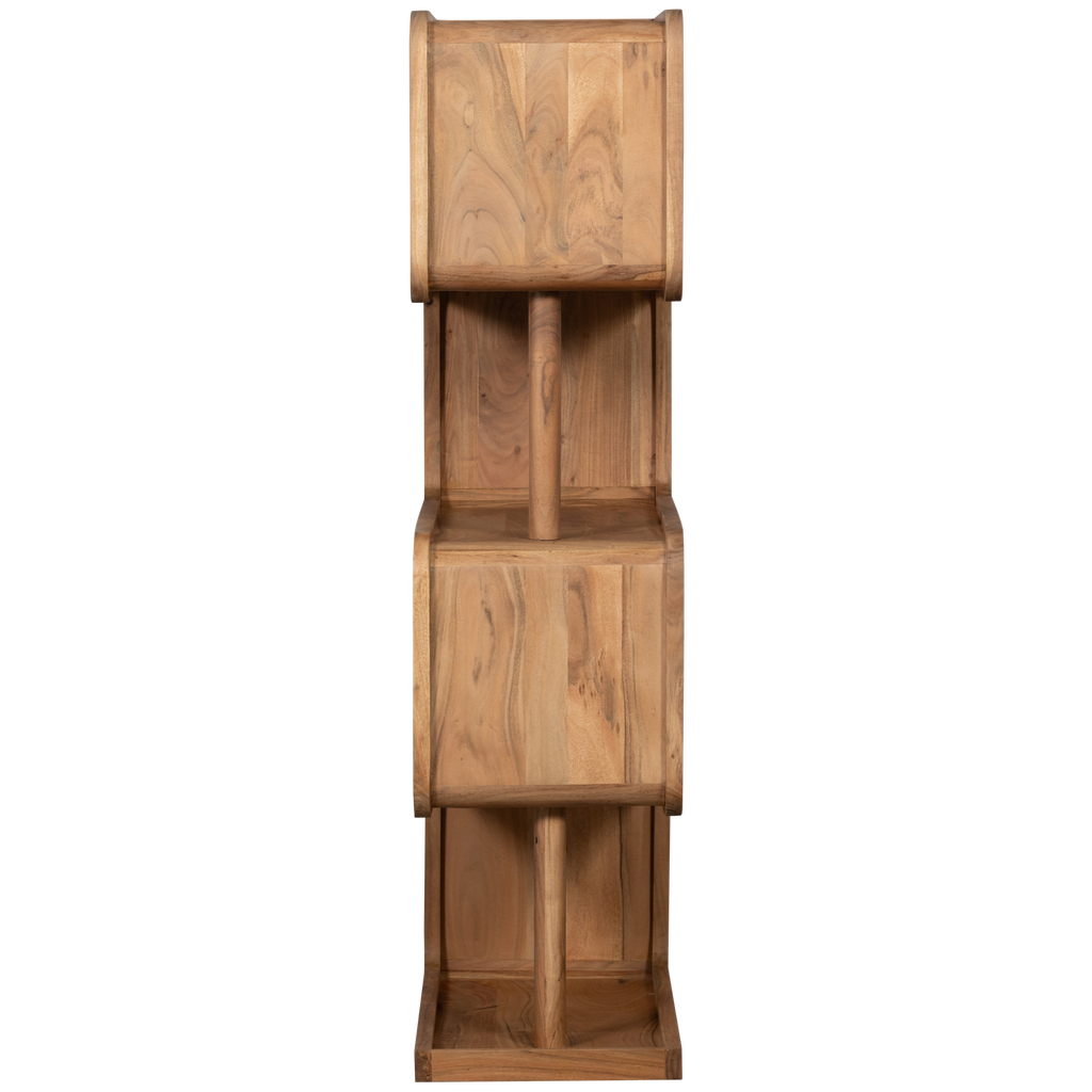 RATTLE OPEN CABINET WOOD NATURAL
