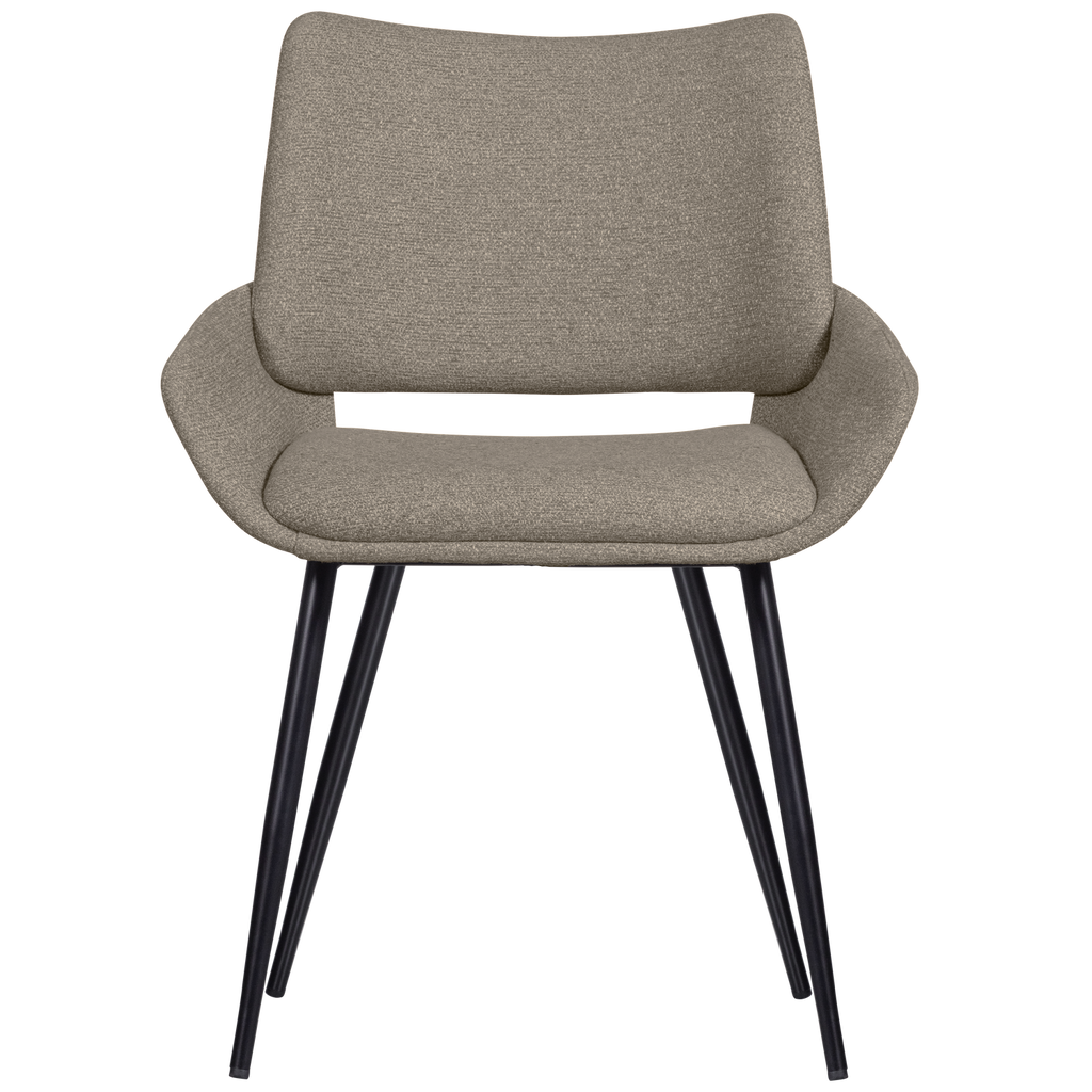 PARADE DINING CHAIR MELANGE FABRIC SAND