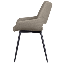 Cargar imagen en el visor de la galería, PARADE DINING CHAIR MELANGE FABRIC SAND