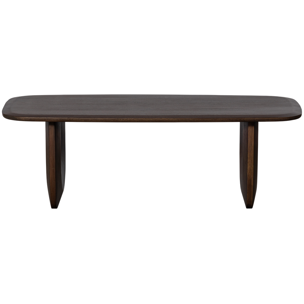 FREQUENT COFFEE TABLE MANGO WOOD WALNUT 120x60CM