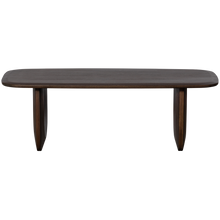 Laden Sie das Bild in den Galerie-Viewer, FREQUENT COFFEE TABLE MANGO WOOD WALNUT 120x60CM