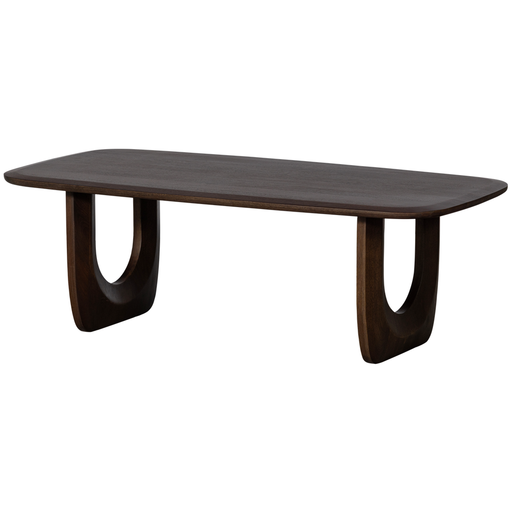 FREQUENT COFFEE TABLE MANGO WOOD WALNUT 120x60CM