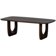 Laden Sie das Bild in den Galerie-Viewer, FREQUENT COFFEE TABLE MANGO WOOD WALNUT 120x60CM