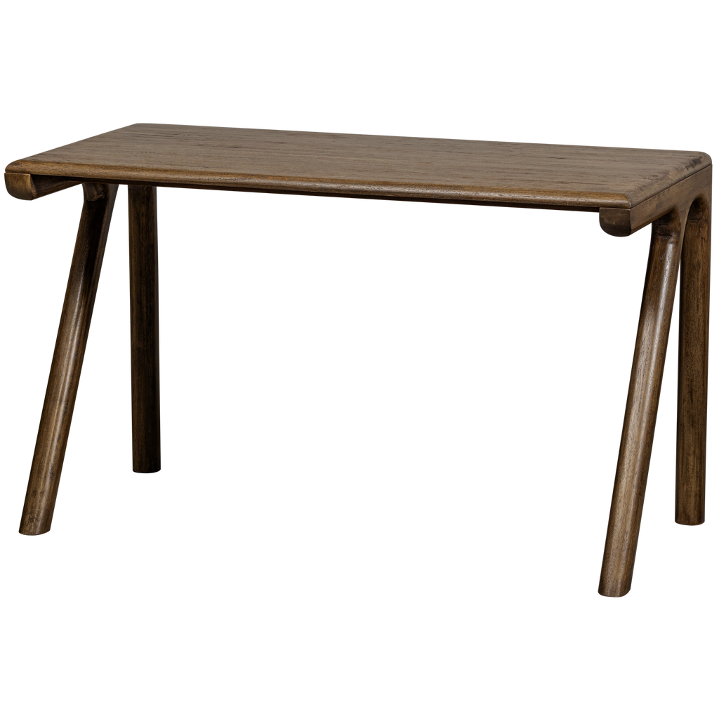 TUG DESK MANGO WOOD DARK BROWN