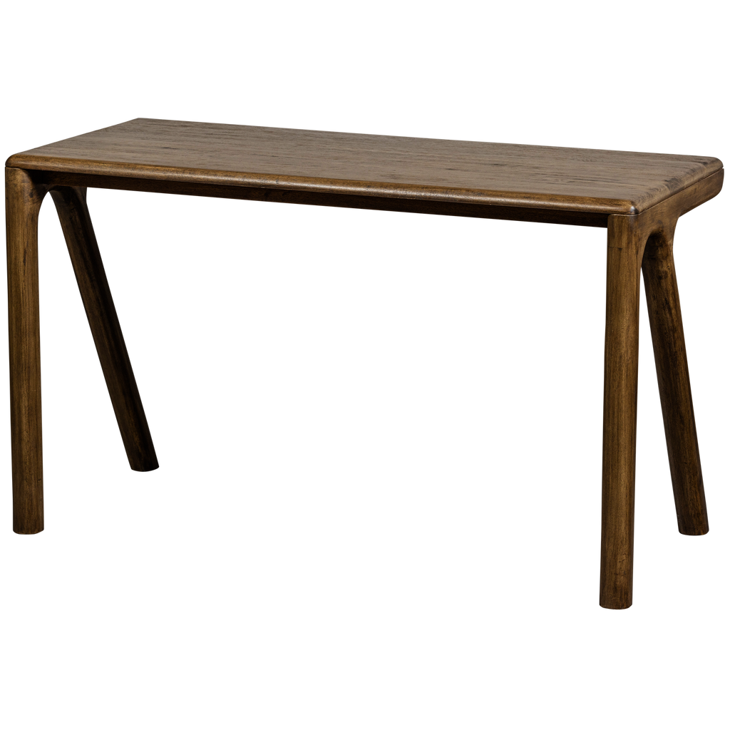 TUG DESK MANGO WOOD DARK BROWN