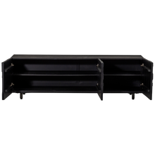 Laden Sie das Bild in den Galerie-Viewer, COUNTER TV UNIT MANGO WOOD BLACK