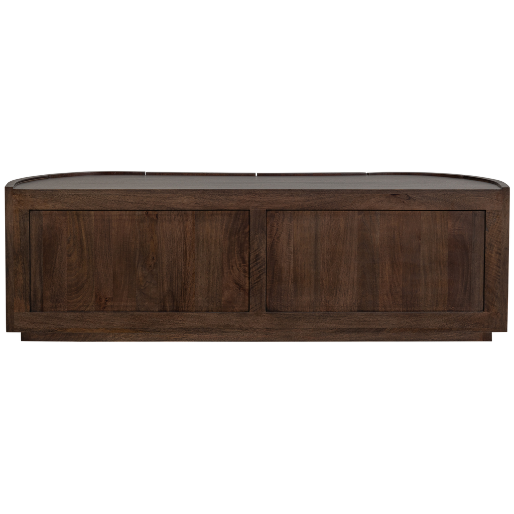 SENSE DRESSER 4-DOOR MANGO WOOD DARK BROWN