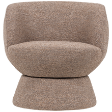 Charger l'image dans la galerie, SHUFFLE SWIVEL ARMCHAIR BROWN MELANGE