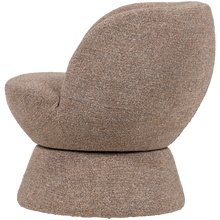 Charger l'image dans la galerie, SHUFFLE SWIVEL ARMCHAIR BROWN MELANGE