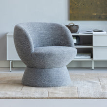 Charger l'image dans la galerie, SHUFFLE SWIVEL ARMCHAIR GREY MELANGE