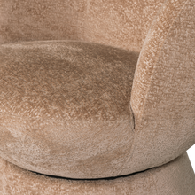 Laden Sie das Bild in den Galerie-Viewer, SHUFFLE SWIVEL ARMCHAIR NATURAL