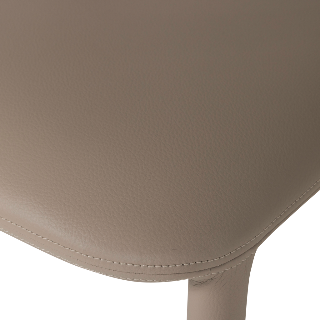 NOBLE DINING CHAIR LEATHERLOOK BEIGE