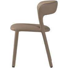 Laden Sie das Bild in den Galerie-Viewer, NOBLE DINING CHAIR LEATHERLOOK SAND