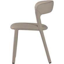 Cargar imagen en el visor de la galería, NOBLE DINING CHAIR LEATHERLOOK BEIGE