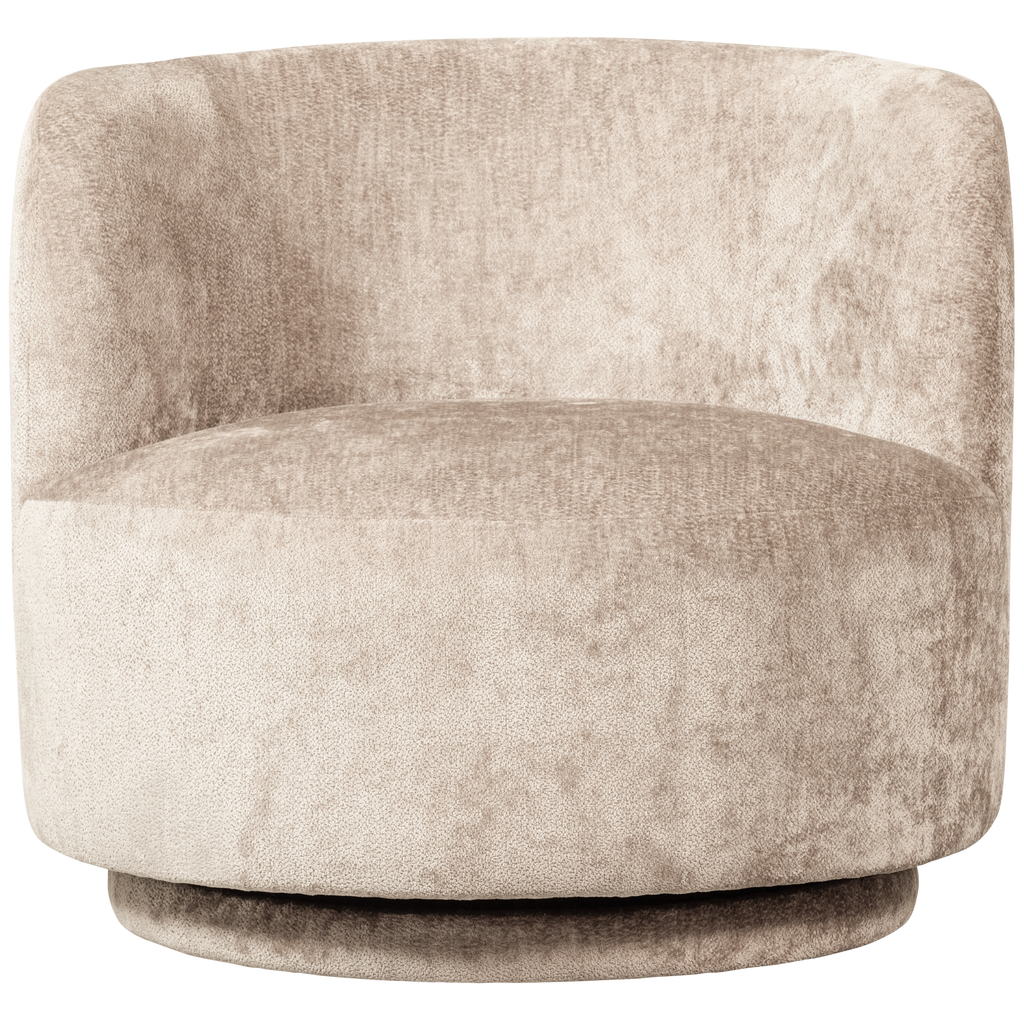 POPULAR ROTATION ARMCHAIR NATURAL