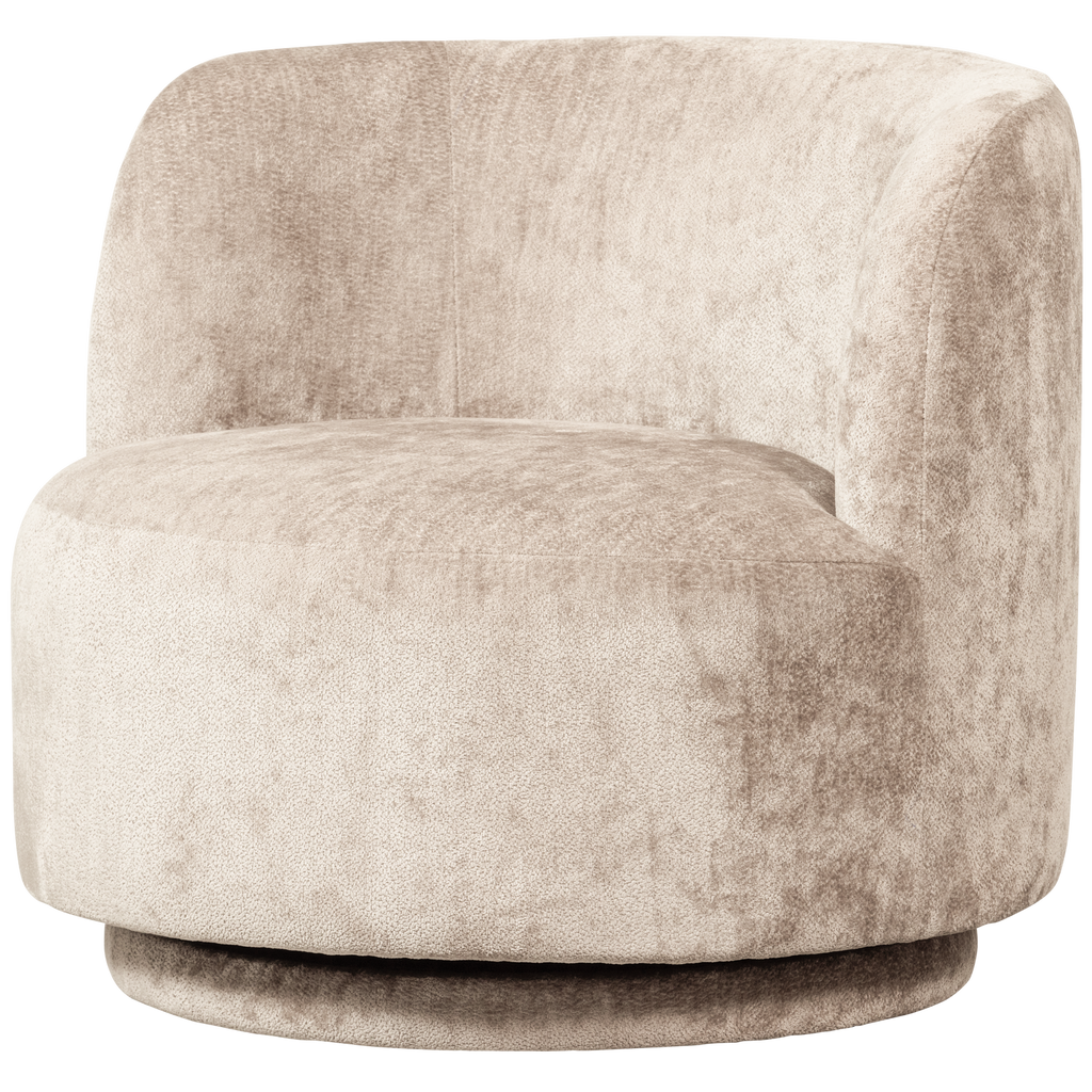 POPULAR ROTATION ARMCHAIR NATURAL