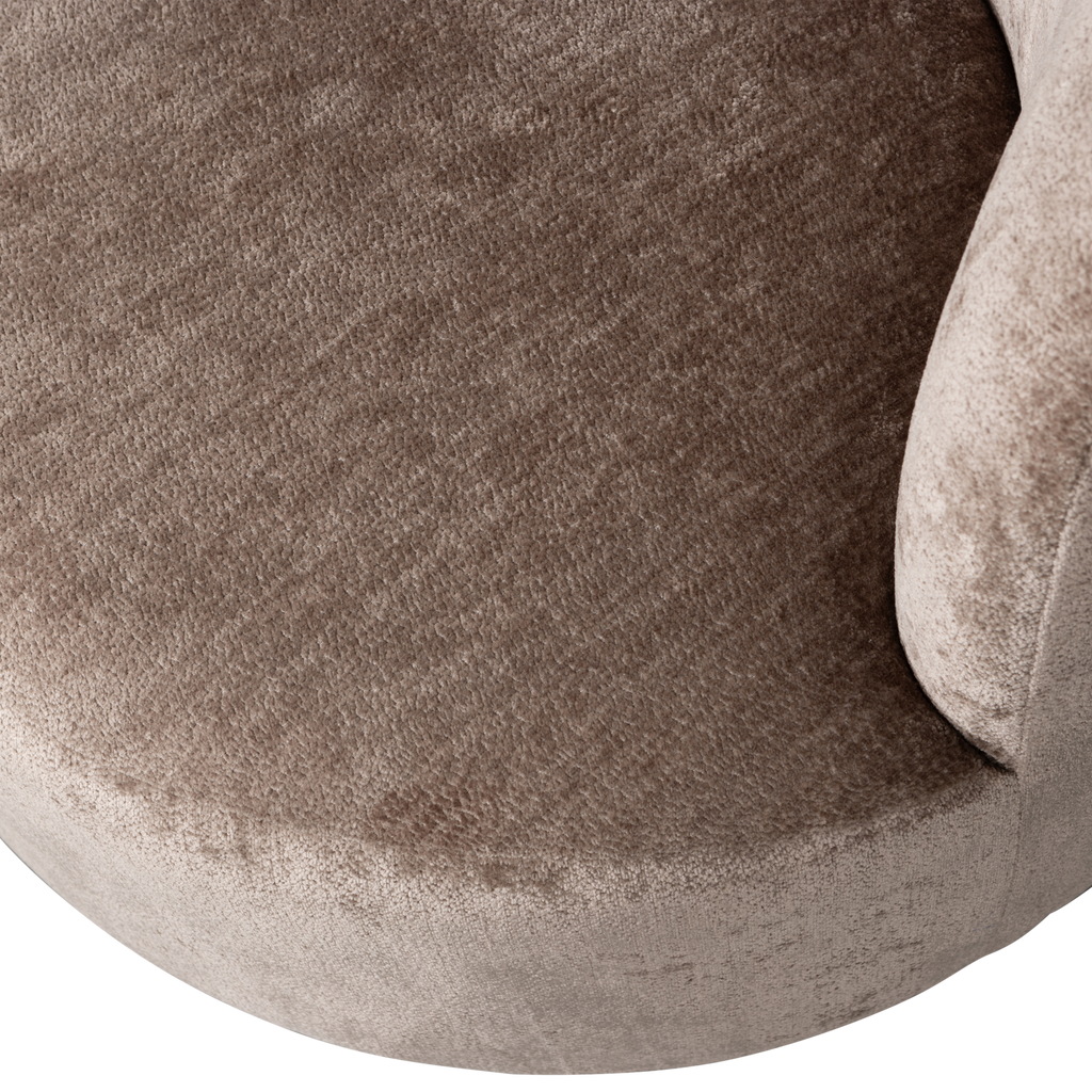 POPULAR ROTATION ARMCHAIR TAUPE