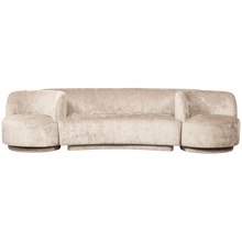 Laden Sie das Bild in den Galerie-Viewer, COMBI-POPULAR: SOFA + ARMCHAIRS NATURAL