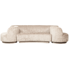 Laden Sie das Bild in den Galerie-Viewer, COMBI-POPULAR: SOFA + ARMCHAIRS NATURAL