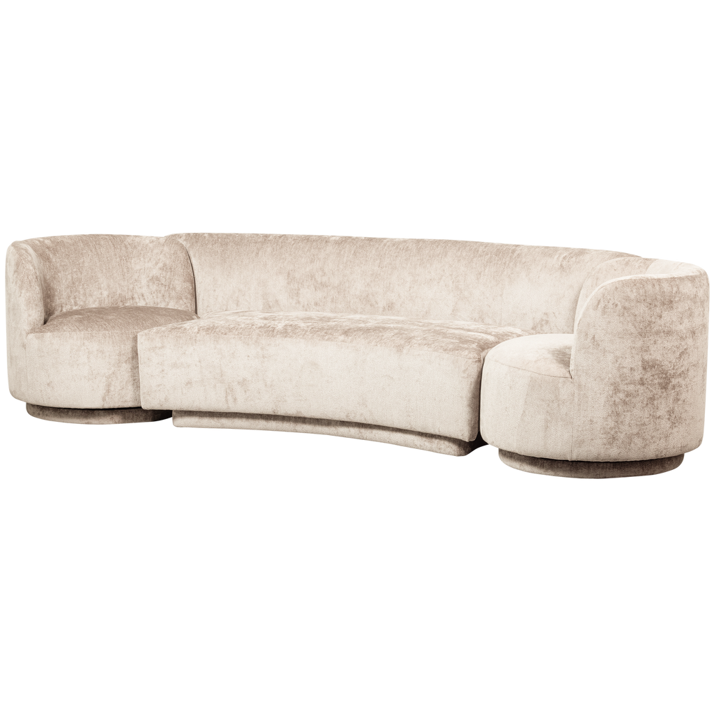 COMBI-POPULAR: SOFA + ARMCHAIRS NATURAL