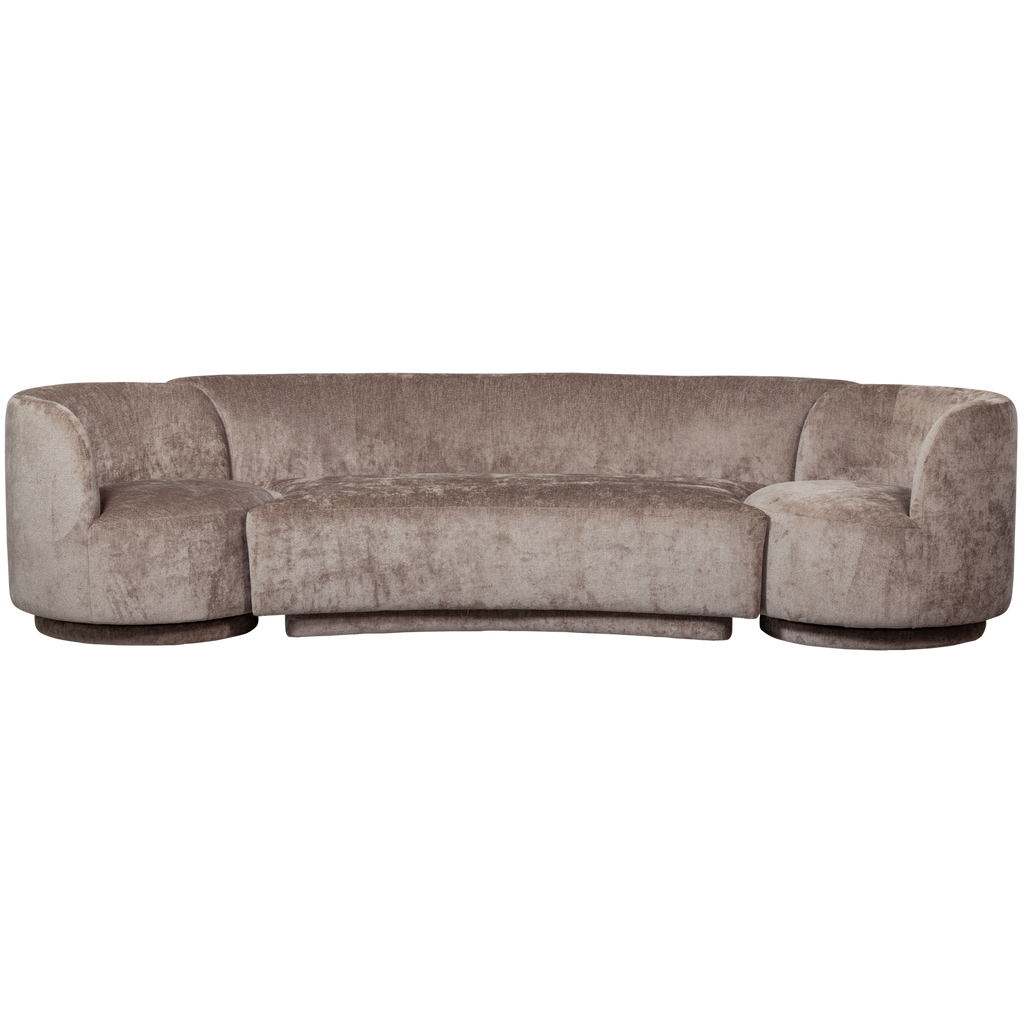 COMBI-POPULAR: SOFA + ARMCHAIRS TAUPE