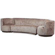 Laden Sie das Bild in den Galerie-Viewer, COMBI-POPULAR: SOFA + ARMCHAIRS TAUPE