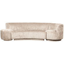 Laden Sie das Bild in den Galerie-Viewer, COMBI-POPULAR: SOFA + ARMCHAIR + POUF NATURAL