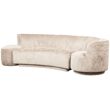 Laden Sie das Bild in den Galerie-Viewer, COMBI-POPULAR: SOFA + ARMCHAIR + POUF NATURAL