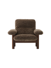 Carica l'immagine nel visualizzatore di Gallery, BRASILIA LOUNGE CHAIR, SHEEPSKIN |Made-to-order