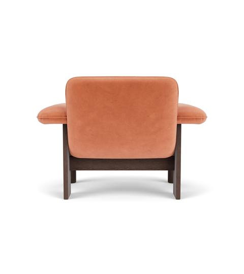 Brasilia Lounge Chair, Low Back, Textile|Made-to-order