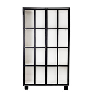 Isabel Cabinet, Black, Oak