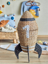 Cargar imagen en el visor de la galería, Cosmina Basket w/Lid, Nature, Seagrass