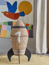 Cargar imagen en el visor de la galería, Cosmina Basket w/Lid, Nature, Seagrass