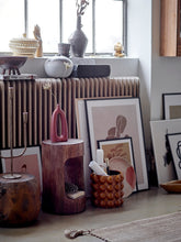 Load image into Gallery viewer, Baldrian Deco Vase, Orange, Stoneware