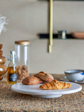 Load image into Gallery viewer, Ellin Turntable, White, Marble