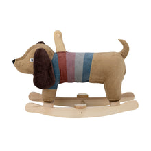 Carica l&#39;immagine nel visualizzatore di Gallery, Charlie Rocking Toy, Dog, Brown, Polyester